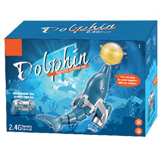 Човен на радіокеруванні SHT 3738AD Dolphin 2.4G Blue / White Човен на радіокеруванні SHT 3738AD Dolphin 2.4G Blue / White