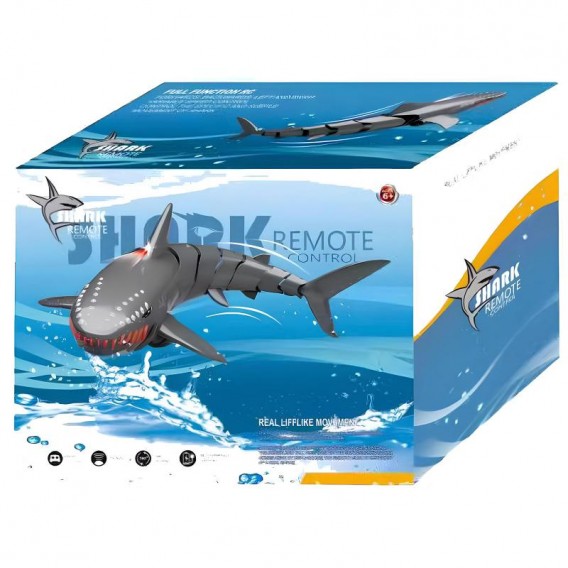 Човен на радіокеруванні SHT FY666 Shark 2.4G Grey Човен на радіокеруванні SHT FY666 Shark 2.4G Grey