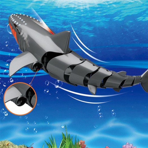 Човен на радіокеруванні SHT FY666 Shark 2.4G Grey Човен на радіокеруванні SHT FY666 Shark 2.4G Grey