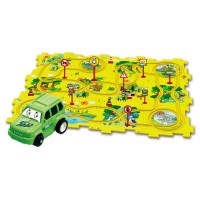 Розвиваюча іграшка-пазл SHT 1103A Dinosaur Park (25pcs) Yellow Розвиваюча іграшка-пазл SHT 1103A Dinosaur Park (25pcs) Yellow