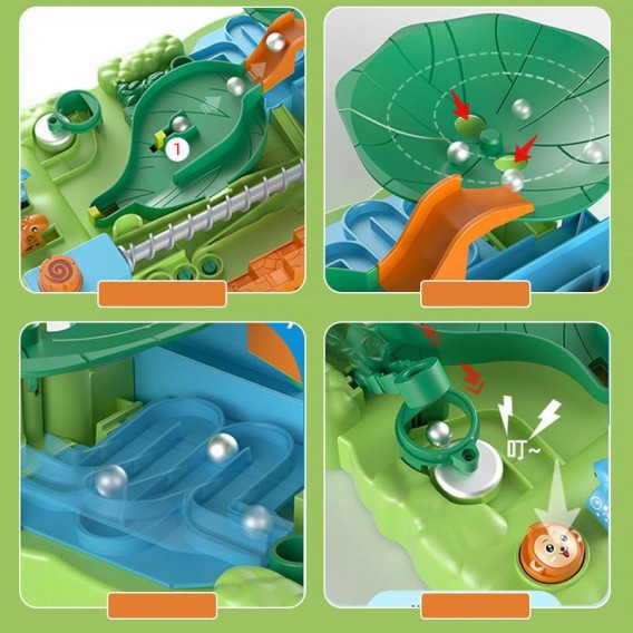 Настільна інтерактивна гра SHT 983 Jungle Adventure Game Colorful Настільна інтерактивна гра SHT 983 Jungle Adventure Game Colorful