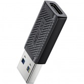 Переходник Acefast J2 USB Male to Type-C Female USB3.0 Black
