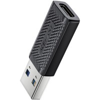 Перехідник Acefast J2 USB Male to Type-C Female USB3.0 Black