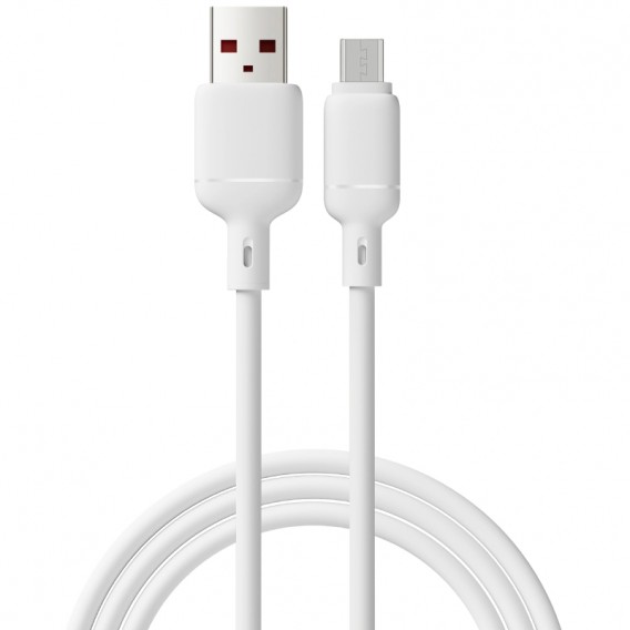 Дата кабель WIWU C086 Stellar USB to MicroUSB 2.1A (1m) White Дата кабель WIWU C086 Stellar USB to MicroUSB 2.1A (1m) White
