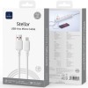 Дата кабель WIWU C086 Stellar USB to MicroUSB 2.1A (1m) White