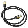 Дата кабель Hoco US02 Level pure copper gigabit ethernet (1m) Black