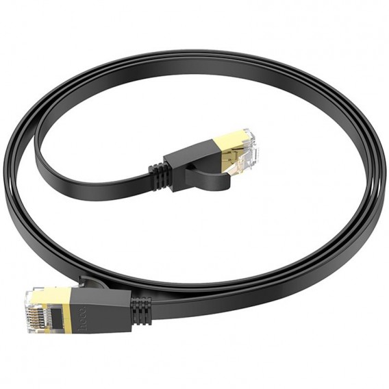 Дата кабель Hoco US07 Level Pro copper gigabit ethernet (1m) Black Дата кабель Hoco US07 Level Pro copper gigabit ethernet (1m) Black