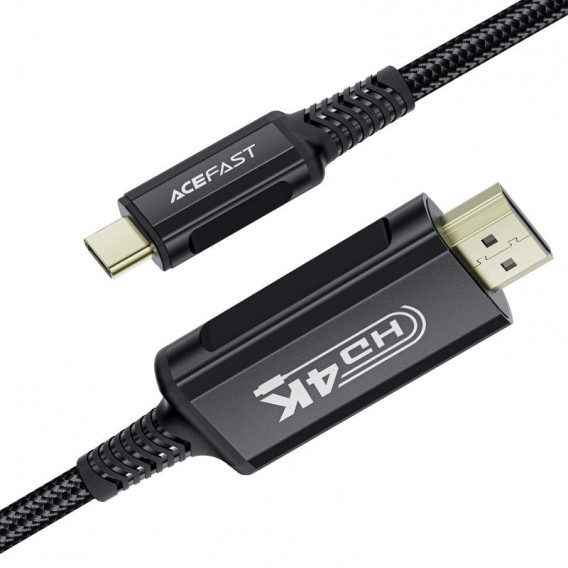 Дата кабель Acefast C1-10 USB-C to HDTV (1.8m) Black
