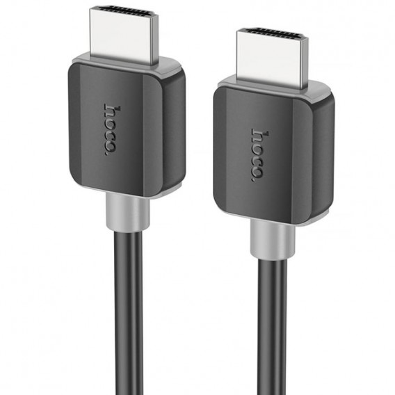 Дата кабель Hoco US08 HDTV 2.0 male to male 4K HD (1m) Black