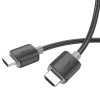 Дата кабель Hoco US08 HDTV 2.0 male to male 4K HD (1m) Black