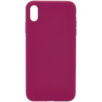 Чохол Silk Full Protective (AA) NO LOGO для Apple iPhone X / XS (5.8") Червоний / Rose Red Чохол Silk Full Protective (AA) NO LOGO для Apple iPhone X / XS (5.8") Червоний / Rose Red