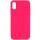 Чехол Silk Full Protective (AA) NO LOGO для Apple iPhone X / XS (5.8") Розовый / Barbie pink