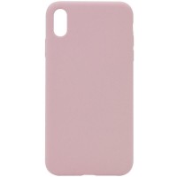 Чохол Silk Full Protective (AA) NO LOGO для Apple iPhone X / XS (5.8") Рожевий / Pink Sand Чохол Silk Full Protective (AA) NO LOGO для Apple iPhone X / XS (5.8") Рожевий / Pink Sand