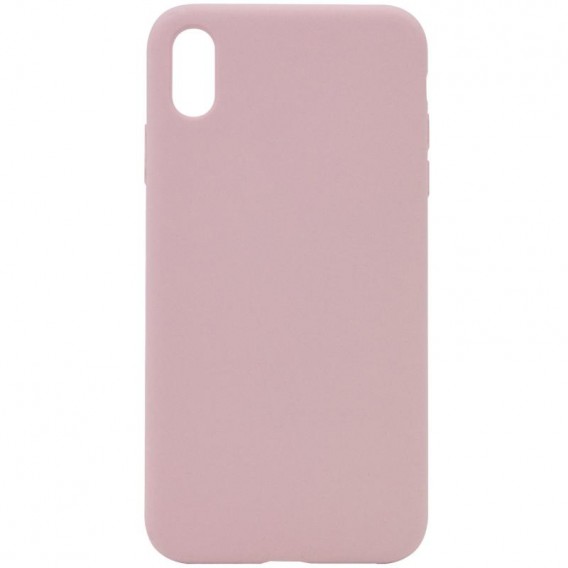 Чохол Silk Full Protective (AA) NO LOGO для Apple iPhone X / XS (5.8") Рожевий / Pink Sand
