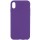 Чехол Silk Full Protective (AA) NO LOGO для Apple iPhone X / XS (5.8") Фиолетовый / Amethyst