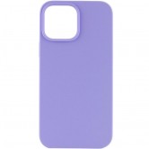 Чохол Silk (AA) NO LOGO with Magnetic Fit для Apple iPhone 14 (6.1") Бузковий / Dasheen