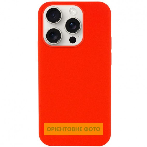 Чохол Silk (AA) NO LOGO with Magnetic Fit для Apple iPhone 17 Pro (6.3") Червоний / Red