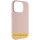 Чехол Silk (AA) NO LOGO with Magnetic Fit для Apple iPhone 17 Pro (6.3") Розовый / Pink Sand