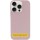 Чехол Silk (AA) NO LOGO with Magnetic Fit для Apple iPhone 17 Pro (6.3") Серый / Lavender
