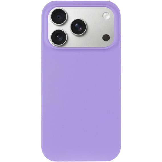 Чехол для iPhone 18 Pro Max / 17 Pro Max Silk (AA) NO LOGO with Magnetic Fit, силикон, Сиреневый / Dasheen