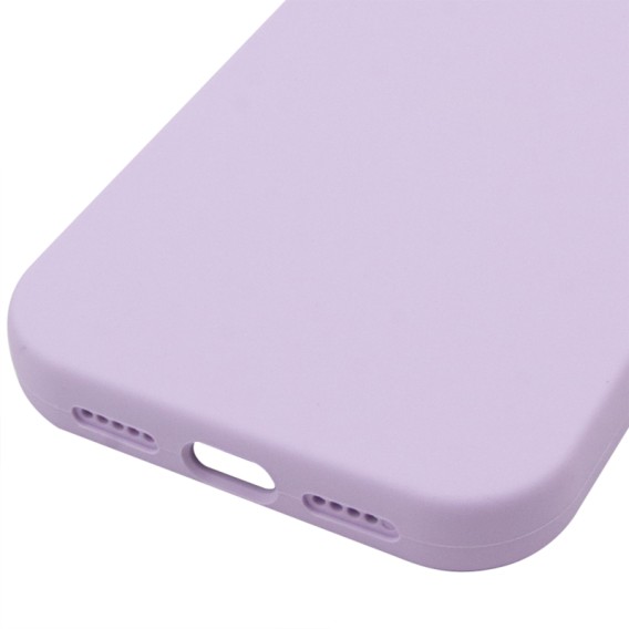 Чехол для iPhone 18 Pro Max / 17 Pro Max Silk (AA) NO LOGO with Magnetic Fit, силикон, Сиреневый / Lilac