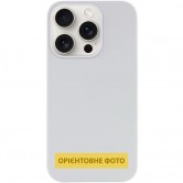 Чехол Silk (AA) NO LOGO with Magnetic Fit для Apple iPhone 16e / 17e (6.1") Белый / White