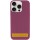 Чохол Silk (AA) NO LOGO with Magnetic Fit для Apple iPhone 16e / 17e (6.1") Бордовий / Plum