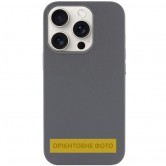 Чехол Silk (AA) NO LOGO with Magnetic Fit для Apple iPhone 16e / 17e (6.1") Серый / Dark Gray