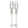 Дата кабель Baseus Cafule Metal Type-C to Lightning PD20W (1m) (CATLJK-A) Білий