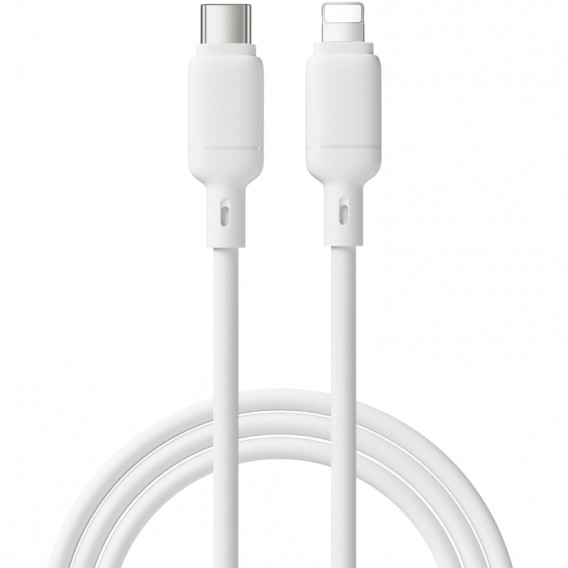 Дата кабель WIWU C089 Stellar Type-C to Lightning 27W (1m) White Дата кабель WIWU C089 Stellar Type-C to Lightning 27W (1m) White