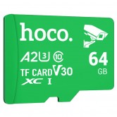 Карта памяти Hoco microSDXC Class 10 - 64GB (без адаптера) Green