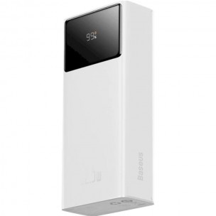 Портативний ЗП Power Bank Baseus EnerFill FP41 PD22.5W 30000 mAh (E0027K) Moon White Портативний ЗП Power Bank Baseus EnerFill FP41 PD22.5W 30000 mAh (E0027K) Moon White