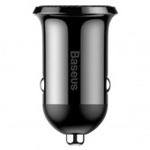 АЗП Baseus Grain Pro 4.8A (2USB-A) (CCALLP) Чорний АЗП Baseus Grain Pro 4.8A (2USB-A) (CCALLP) Чорний