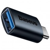 Перехідник Baseus Ingenuity Series Mini USB-C - USB-A 3.1, Синій / Blue Перехідник Baseus Ingenuity Series Mini USB-C - USB-A 3.1, Синій / Blue