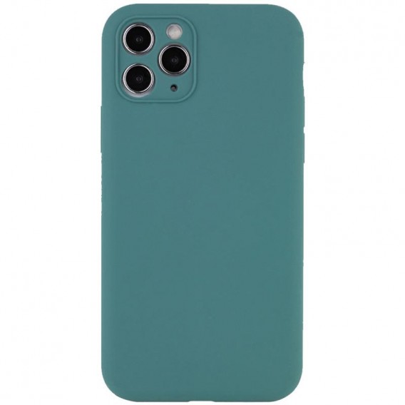 Чохол Silk Full Camera Protective (AA) NO LOGO для Apple iPhone 12 Pro (6.1") Зелений / Pine green