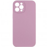 Чохол Silk Full Camera Protective (AA) NO LOGO для Apple iPhone 12 Pro (6.1") Ліловий / Lilac Pride