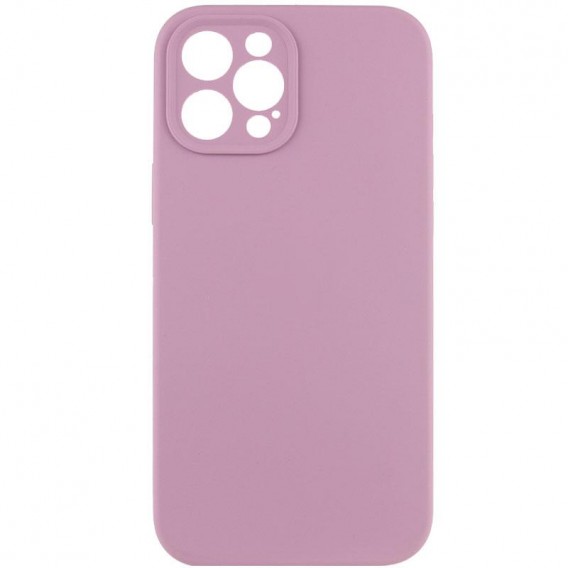 Чохол Silk Full Camera Protective (AA) NO LOGO для Apple iPhone 12 Pro (6.1") Ліловий / Lilac Pride