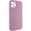 Чохол Silk Full Camera Protective (AA) NO LOGO для Apple iPhone 12 Pro (6.1") Ліловий / Lilac Pride