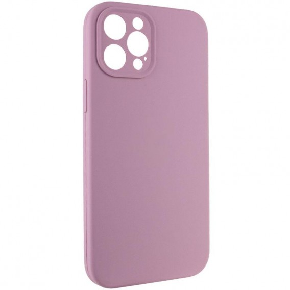 Чохол Silk Full Camera Protective (AA) NO LOGO для Apple iPhone 12 Pro (6.1") Ліловий / Lilac Pride