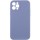 Чохол Silk Full Camera Protective (AA) NO LOGO для Apple iPhone 12 Pro (6.1") Сірий / Lavender Gray