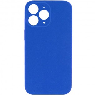 Чохол Silk Full Camera Protective (AA) NO LOGO для Apple iPhone 12 Pro (6.1") Синій / Capri Blue Чохол Silk Full Camera Protective (AA) NO LOGO для Apple iPhone 12 Pro (6.1") Синій / Capri Blue