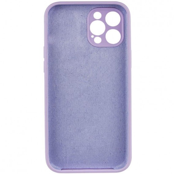 Чохол Silk Full Camera Protective (AA) NO LOGO для Apple iPhone 12 Pro (6.1") Бузковий / Lilac Чохол Silk Full Camera Protective (AA) NO LOGO для Apple iPhone 12 Pro (6.1") Бузковий / Lilac