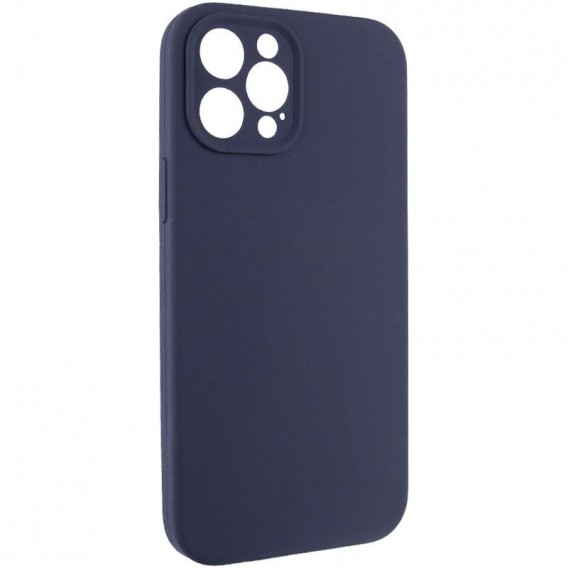 Чохол Silk Full Camera Protective (AA) NO LOGO для Apple iPhone 12 Pro (6.1") Темно-синій / Midnight blue Чохол Silk Full Camera Protective (AA) NO LOGO для Apple iPhone 12 Pro (6.1") Темно-синій / Midnight blue