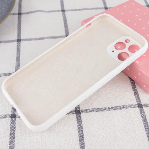 Чохол Silk Full Camera Protective (AA) NO LOGO для Apple iPhone 12 Pro Max (6.7") Білий / White Чохол Silk Full Camera Protective (AA) NO LOGO для Apple iPhone 12 Pro Max (6.7") Білий / White