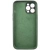 Чохол Silk Full Camera Protective (AA) NO LOGO для Apple iPhone 12 Pro Max (6.7") Зелений / Cyprus Green
