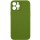 Чохол Silk Full Camera Protective (AA) NO LOGO для Apple iPhone 12 Pro Max (6.7") Зелений / Dark Olive