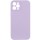 Чохол Silk Full Camera Protective (AA) NO LOGO для Apple iPhone 12 Pro Max (6.7") Бузковий / Lilac