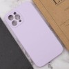 Чохол Silk Full Camera Protective (AA) NO LOGO для Apple iPhone 12 Pro Max (6.7") Бузковий / Lilac