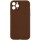 Чохол Silk Full Camera Protective (AA) NO LOGO для Apple iPhone 12 Pro Max (6.7") Коричневий / Brown