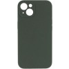 Чехол Silk Full Camera Protective (AA) NO LOGO для Apple iPhone 13 (6.1") Зеленый / Cyprus Green